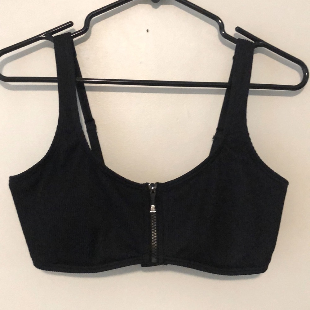 Kate Spade High Waisted Ribbed Bikini